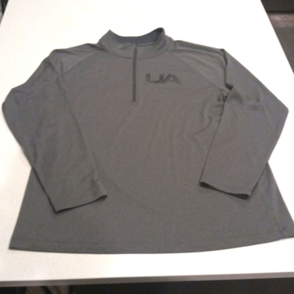 Under Armour Heatgear Mens 1/4 Zip Pullover Shirt (Size: XXL)